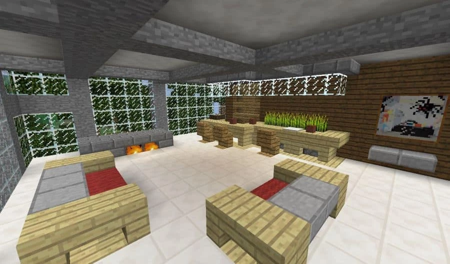 Modern Log Cabin Living Room Choice