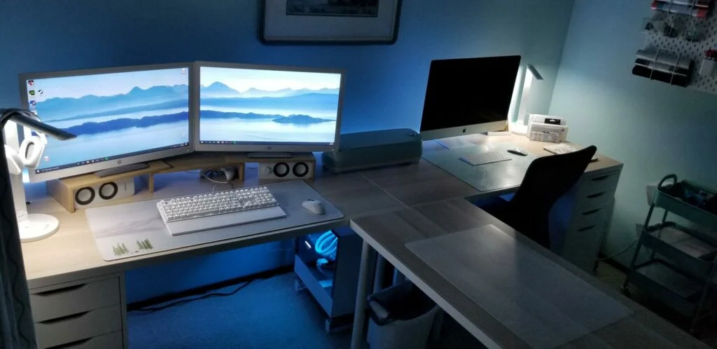 PC And Mac Gaming Setup