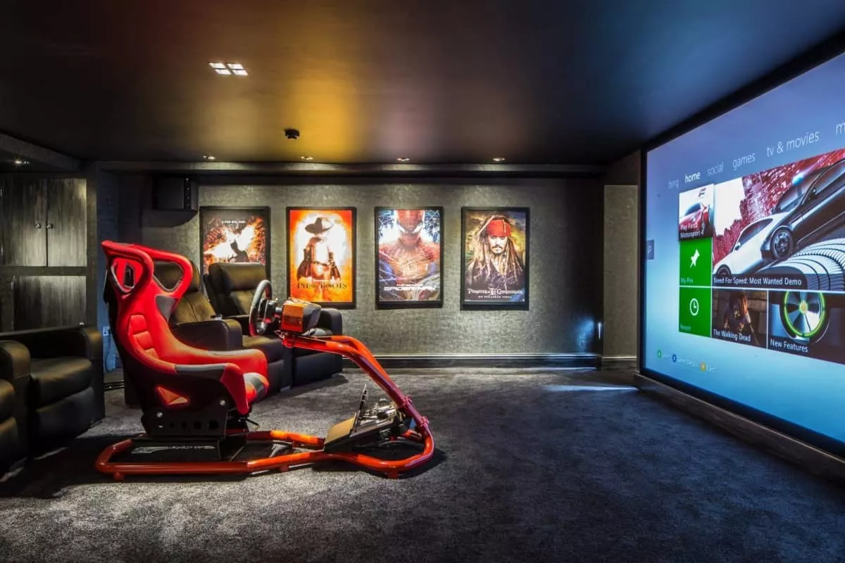 Create a Cinematic Game Room
