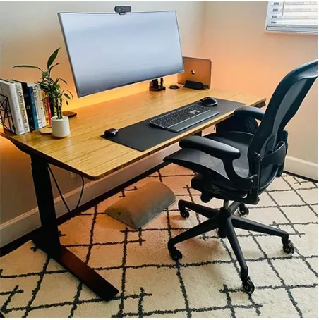 Office desk Battle station setup