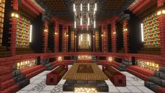 Large Elegant Traditional Library