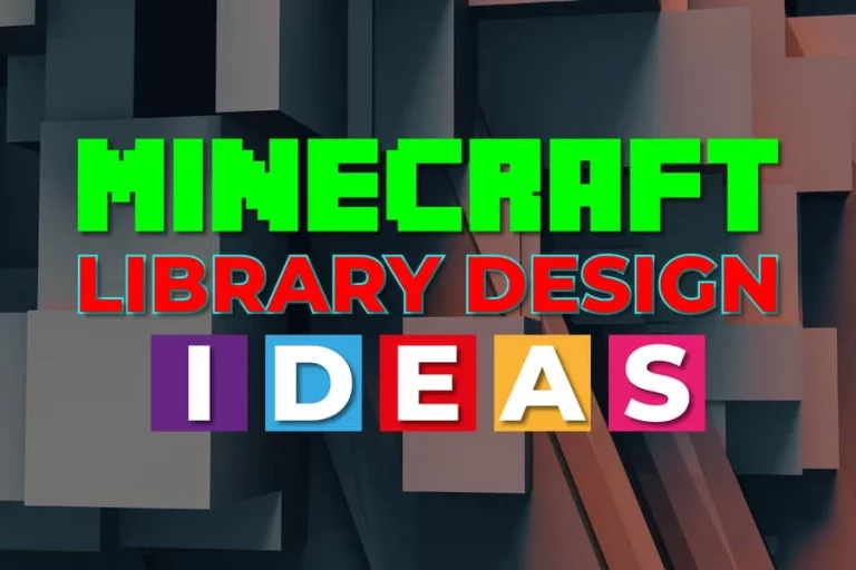 25 Best Minecraft Library Design Ideas; Creative Gaming Ideas