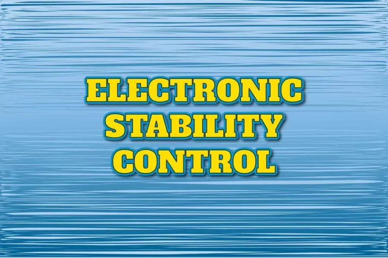 Electronic Stability Control: A Guide For Drivers